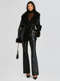 Roxanne Vegan Leather Coat