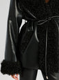 Roxanne Vegan Leather Coat