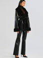 Roxanne Vegan Leather Coat