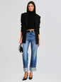 Yuna Fuzzy Knit Top