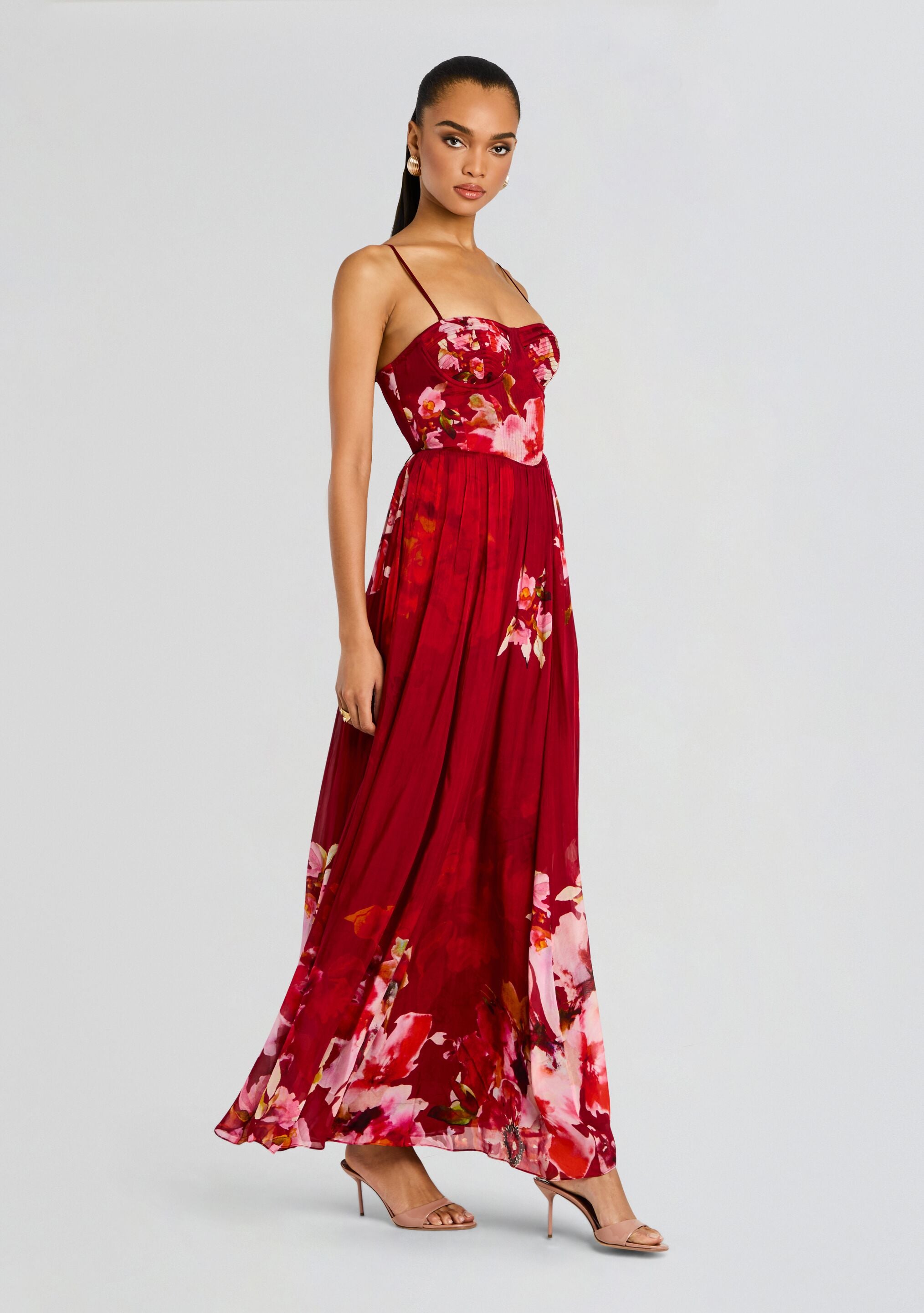 Tuhi Corseted Long Dress – Retrofete