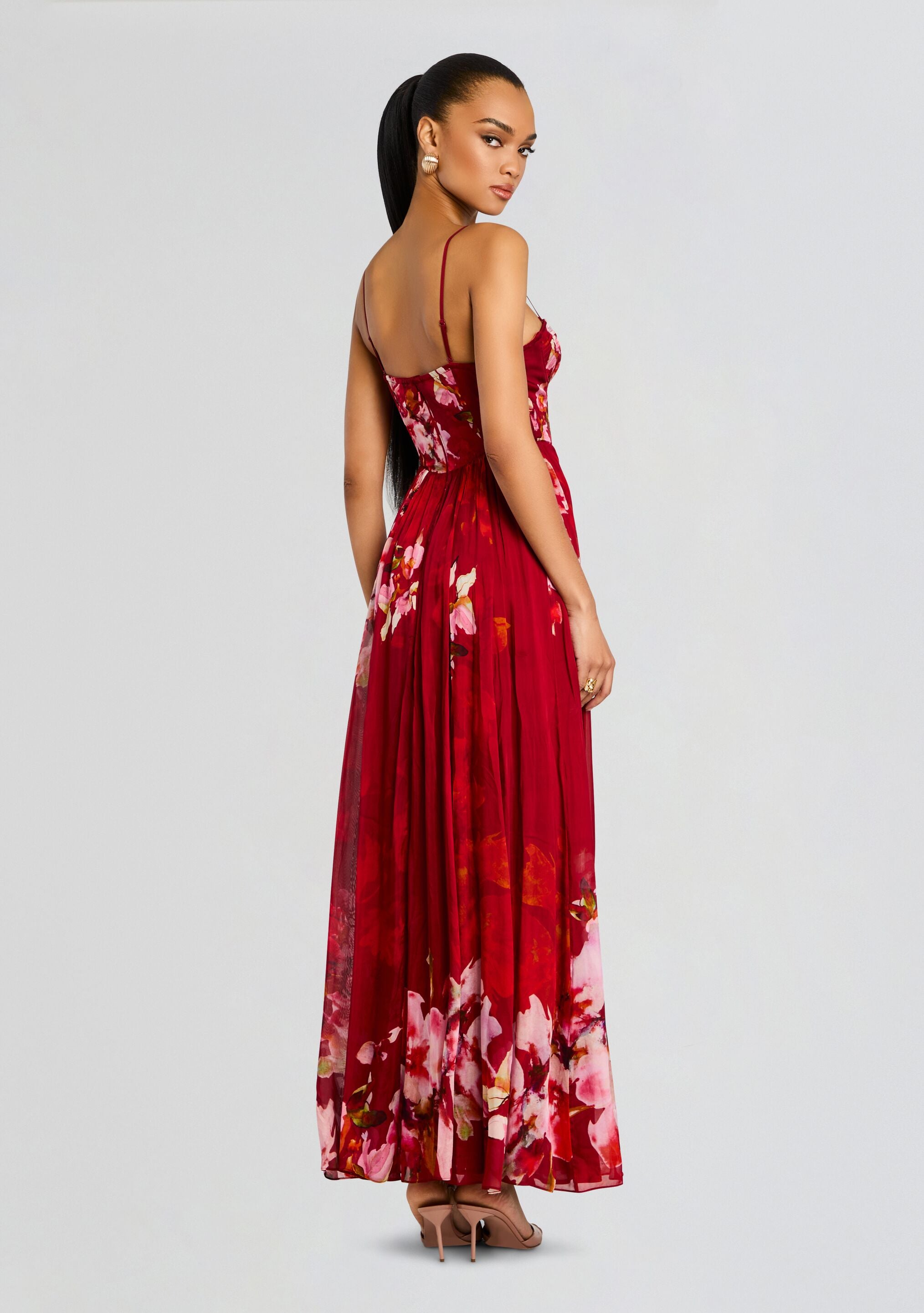 Tuhi Corseted Long Dress – Retrofete
