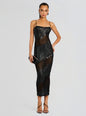 Carmine Embellished Dress