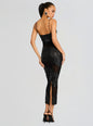 Carmine Embellished Dress