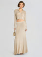 Jessa Metallic Knit Top