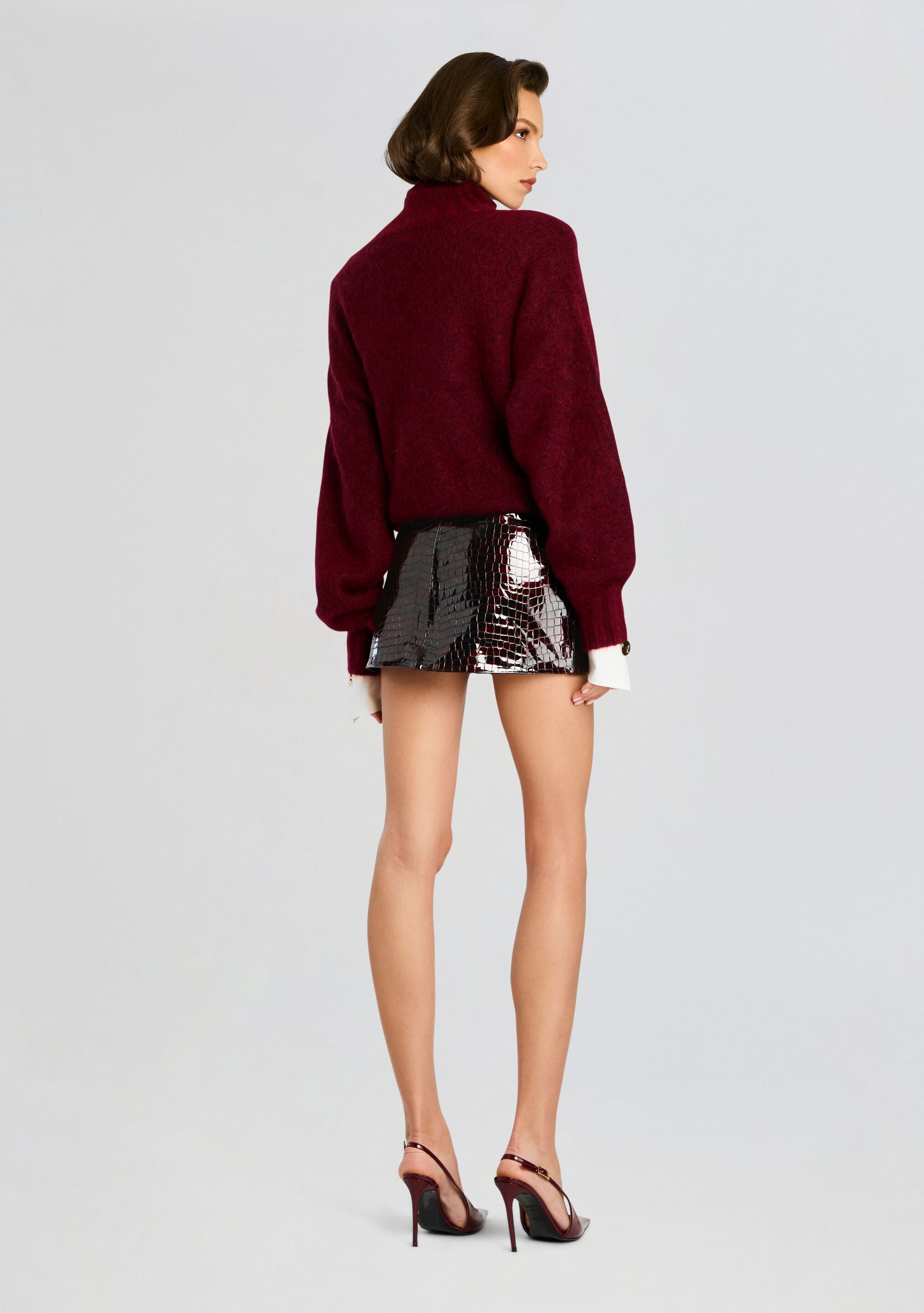 Camila Leather Skirt – Retrofete