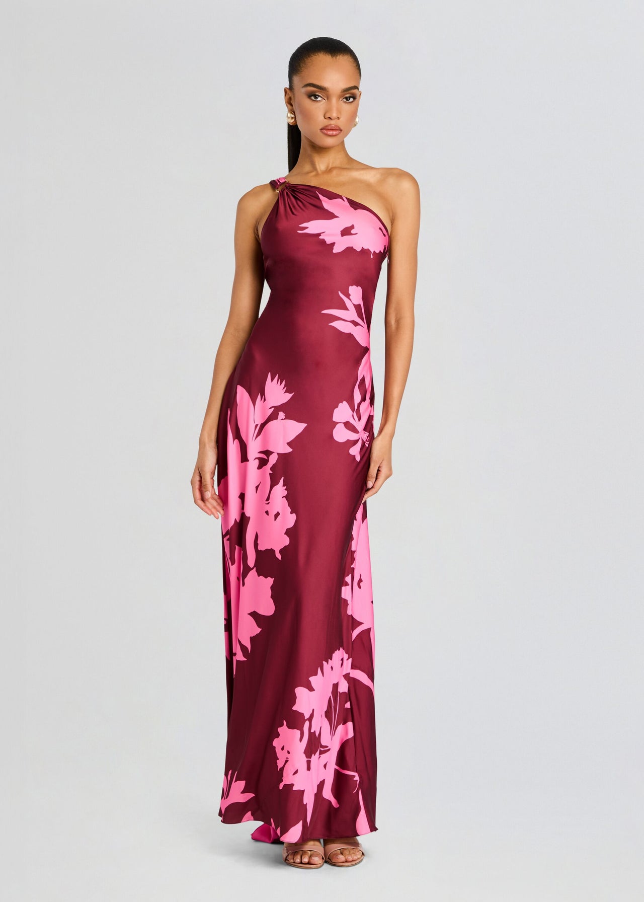 Tehr One Shoulder Long Dress Retrofete Tehr One Shoulder Long Dress Retrofete