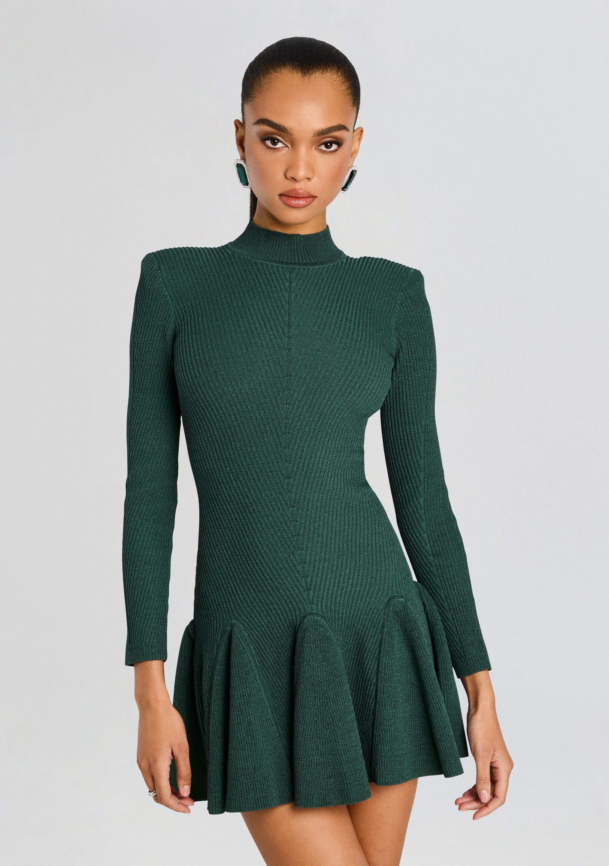Sydonie Metallic Knit Dress – Retrofete
