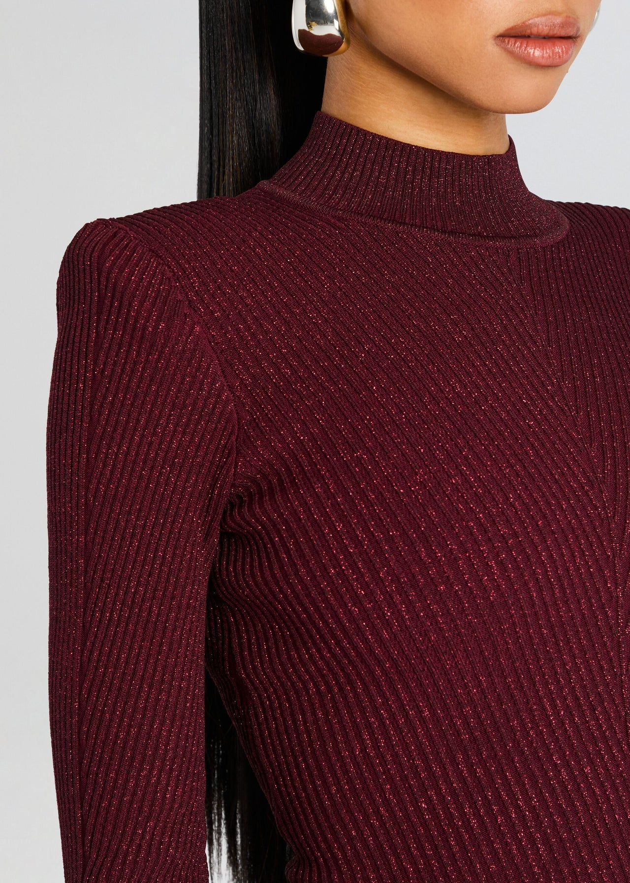 Sydonie Metallic Knit Dress Retrofete Sydonie Metallic Knit Dress Retrofete