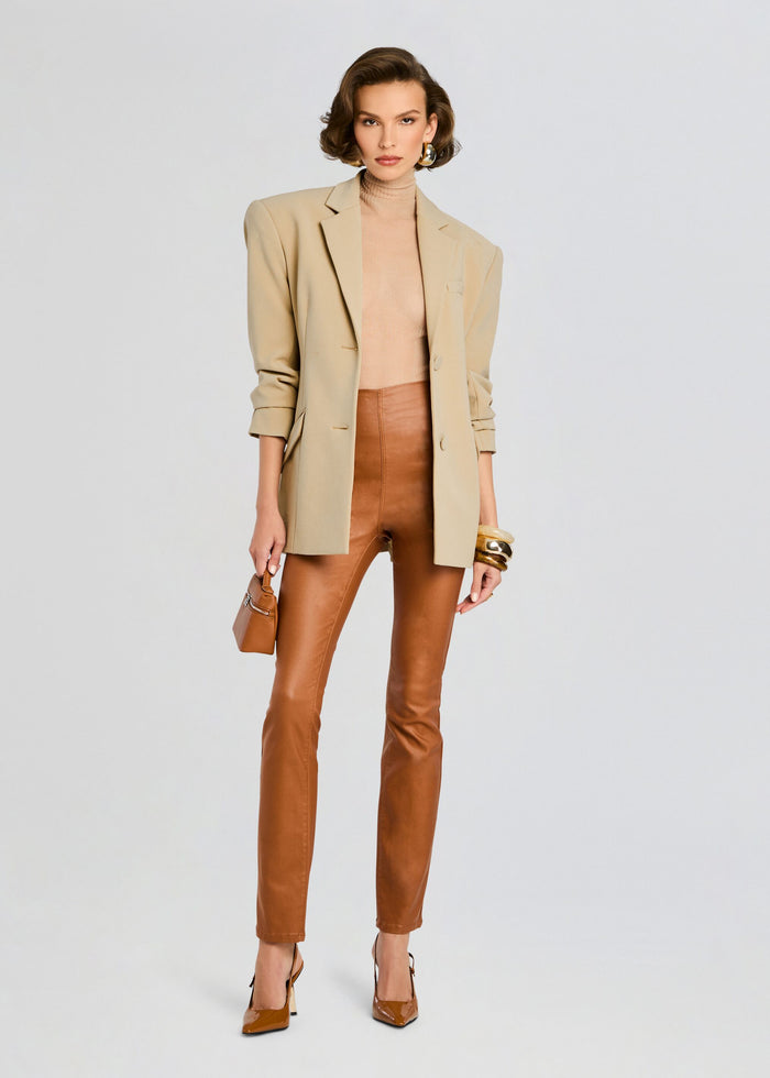 Xena Coated Denim Pant