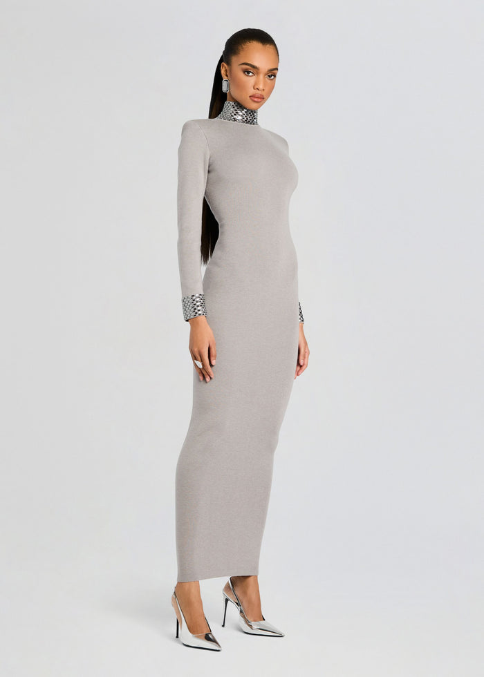 Monroe Embellished Knit Dress