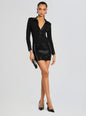 Santana Embellished Knit Dress