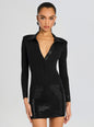 Santana Embellished Knit Dress