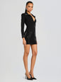 Santana Embellished Knit Dress