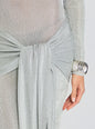 Ashera Metallic Knit Dress