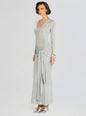 Ashera Metallic Knit Dress