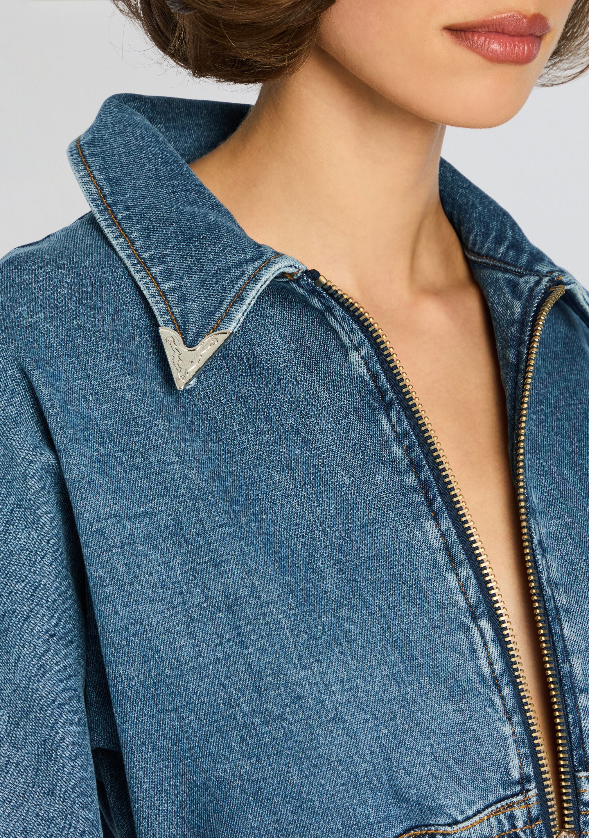 Deidra Denim Jumpsuit – Retrofete