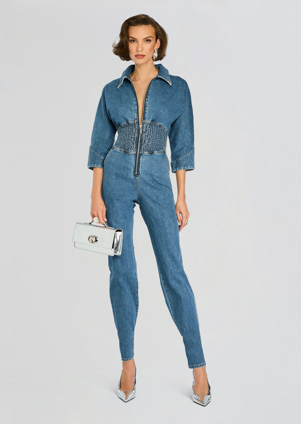 Deidra Denim Jumpsuit