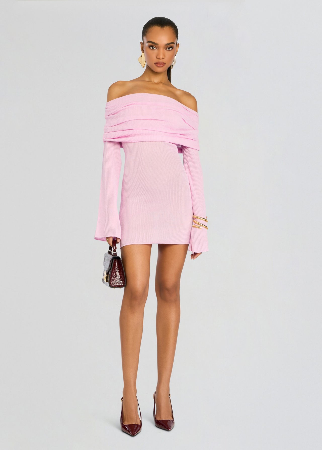 Ser.O.Ya Women's Galli Mini Dress - Ballet Pink - Size Medium Ser.O.Ya Women's Galli Mini Dress - Ballet Pink - Size Medium