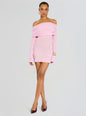 Galli Rib Knit Mini Dress