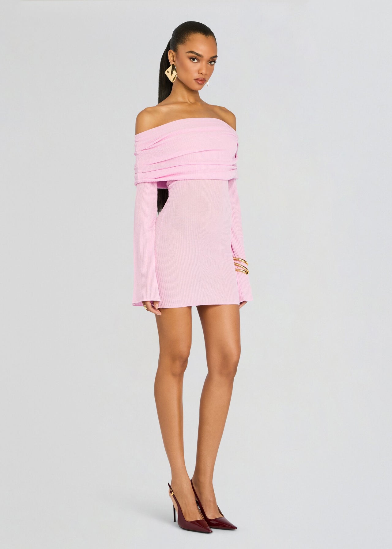 Ser.O.Ya Women's Galli Mini Dress - Ballet Pink