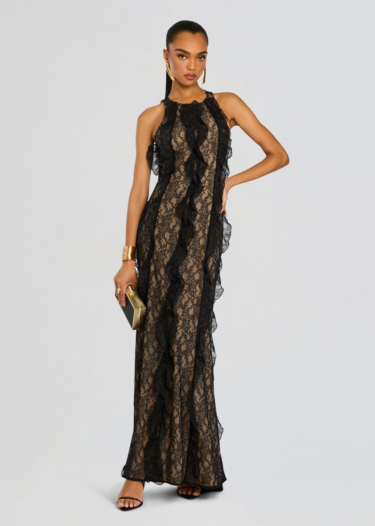 Lace Evening Dress Retrofete Lace Evening Dress Retrofete