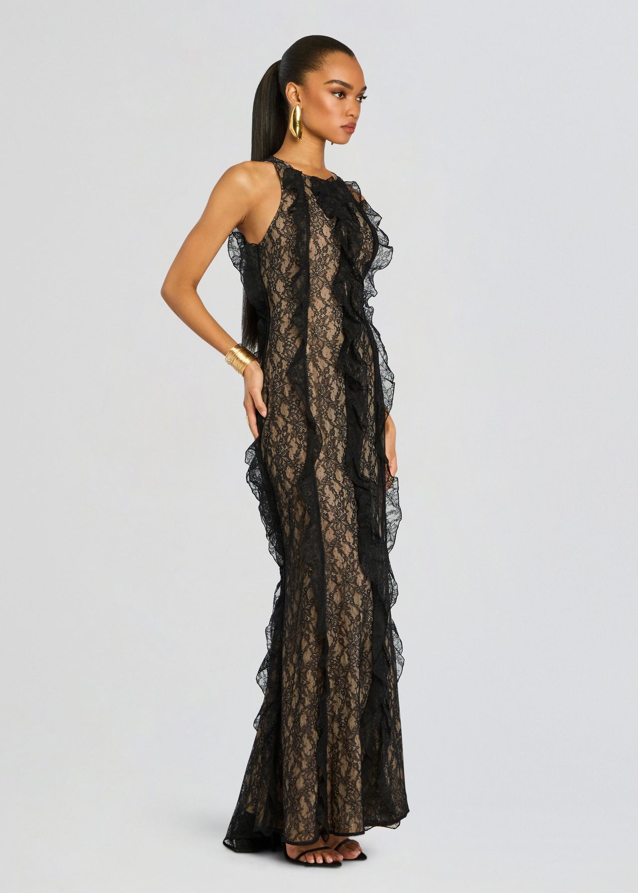 Lace Evening Dress Retrofete Lace Evening Dress Retrofete