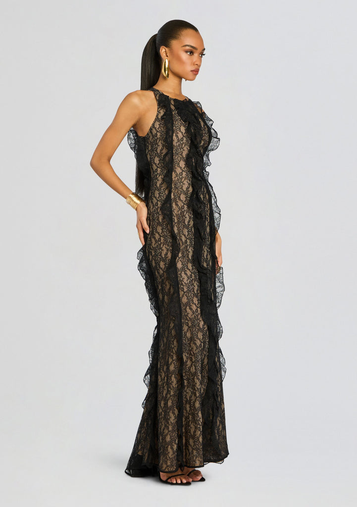 Lace Evening Dress XS / Black Lace Evening Dress XS / Black