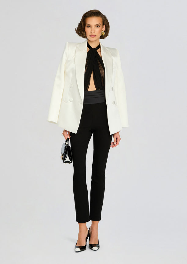 Tuxedo Cigarette Pants