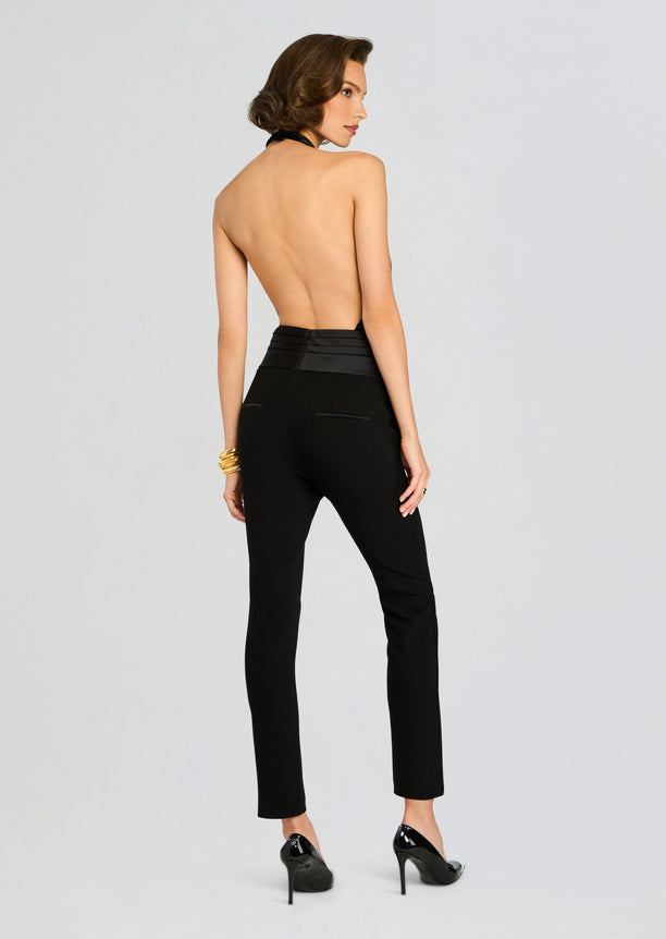 Tuxedo Cigarette Pants