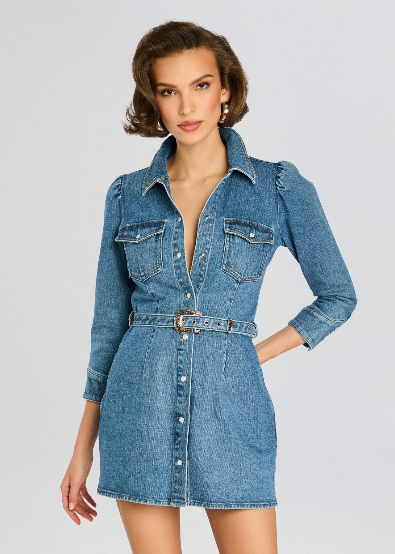 Wiley Denim Dress Retrofete Wiley Denim Dress Retrofete
