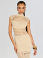 Mia Knit Crochet Dress