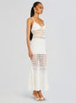 Belize Knit Crochet Dress