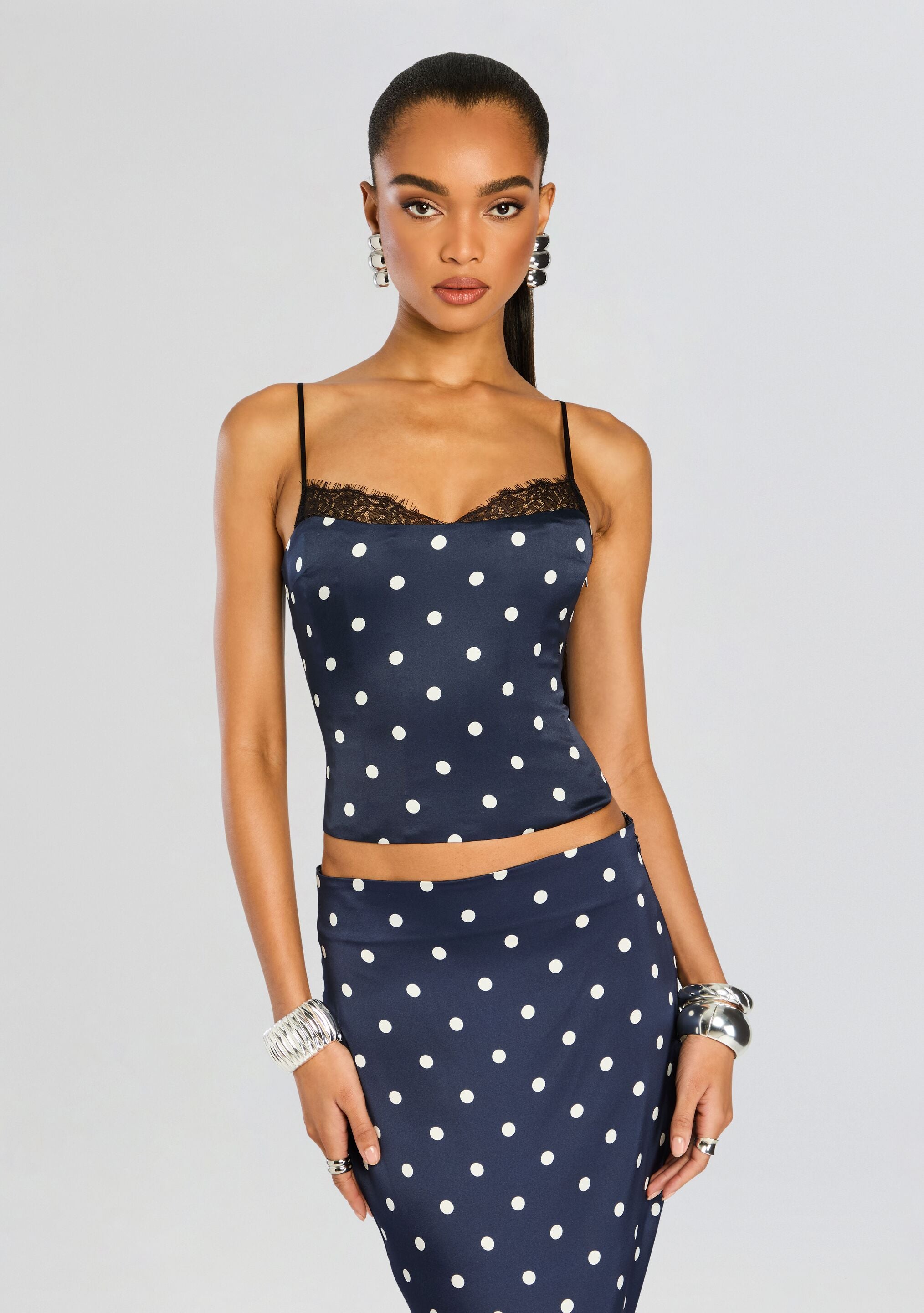 Sea polka dot corset dress outlet