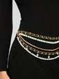 Sonya Pearl Chain Belt