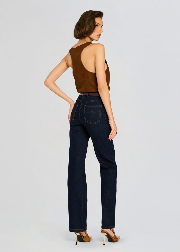 Elizabeth Suede Tank Top