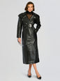 Knightley Leather Trench Coat