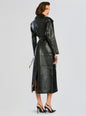 Knightley Leather Trench Coat