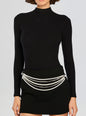 Chloe Pearl Chain Belt