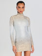 Anica Embellished Knit Dress