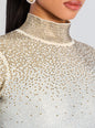 Anica Embellished Knit Dress