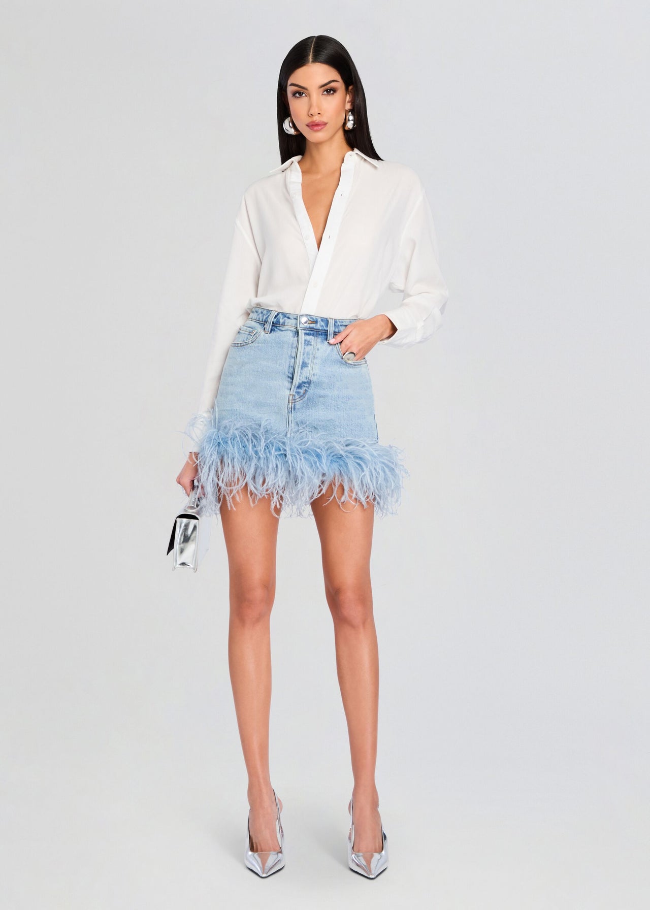 Elvie Denim Skirt – Retrofete