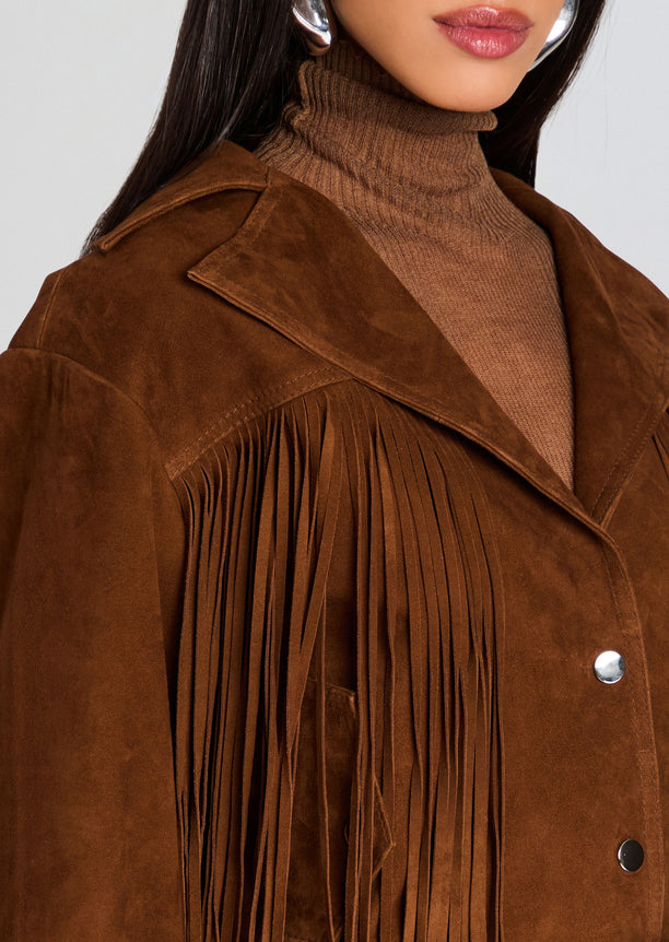 Vonda Suede Jacket