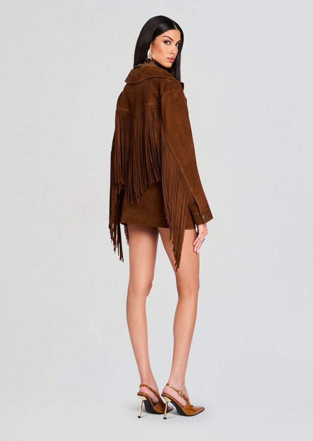 Vonda Suede Jacket