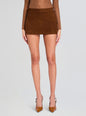 Valerie Suede Skirt