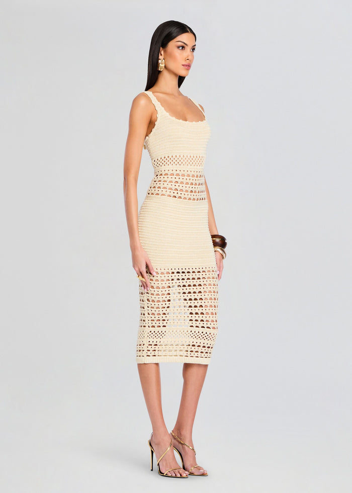 Avril Knit Crochet Dress