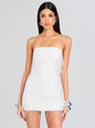 Heather Sequin Star Fringe Dress