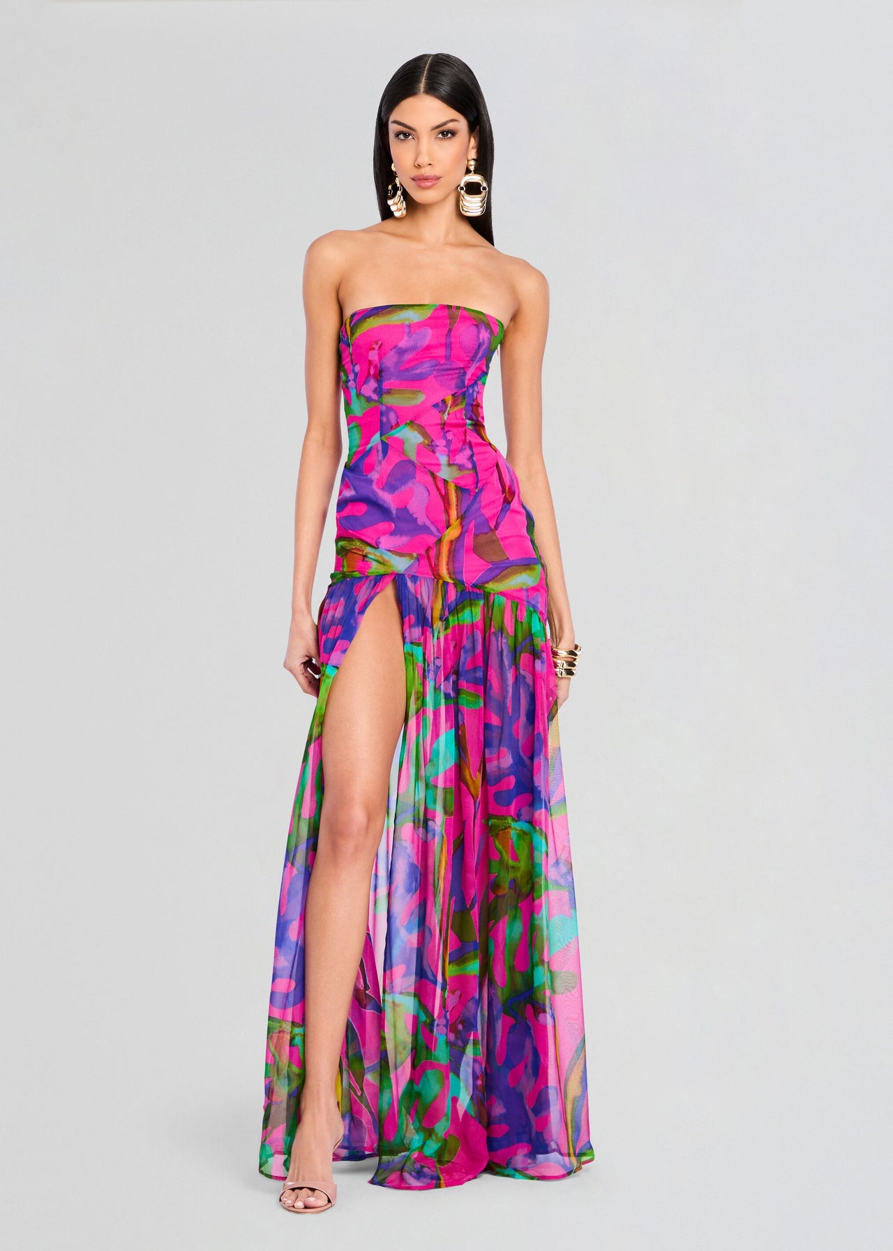 Nicole Silk Chiffon Dress Retrofete Nicole Silk Chiffon Dress Retrofete