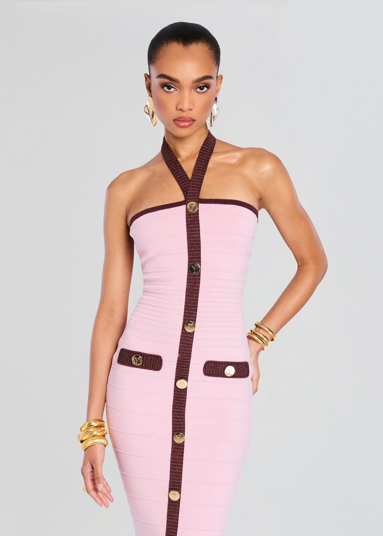 Sloane Bandage Knit Dress Retrofete Sloane Bandage Knit Dress Retrofete
