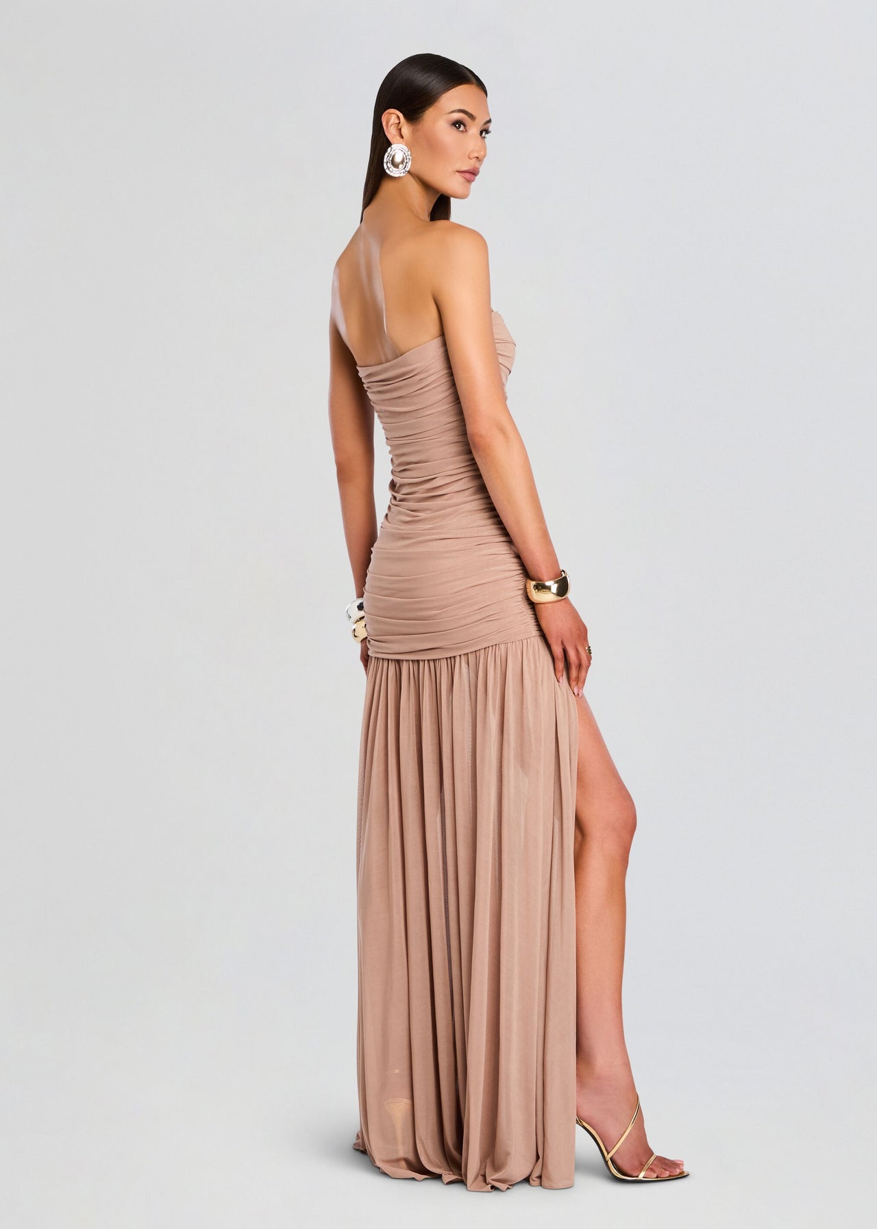 lace maxi dress burgundy Princess Polly Women's Celena Floral Burnout Maxi Dress - Red
